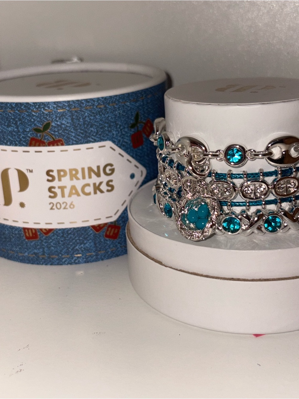 Bomb Party Spring Stacks 2026 ST86744 “Our Little Nest” silver